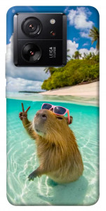 Чехол Сapybara vacation для Xiaomi 13T Pro