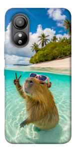 Чехол Сapybara vacation для ZTE Blade L220