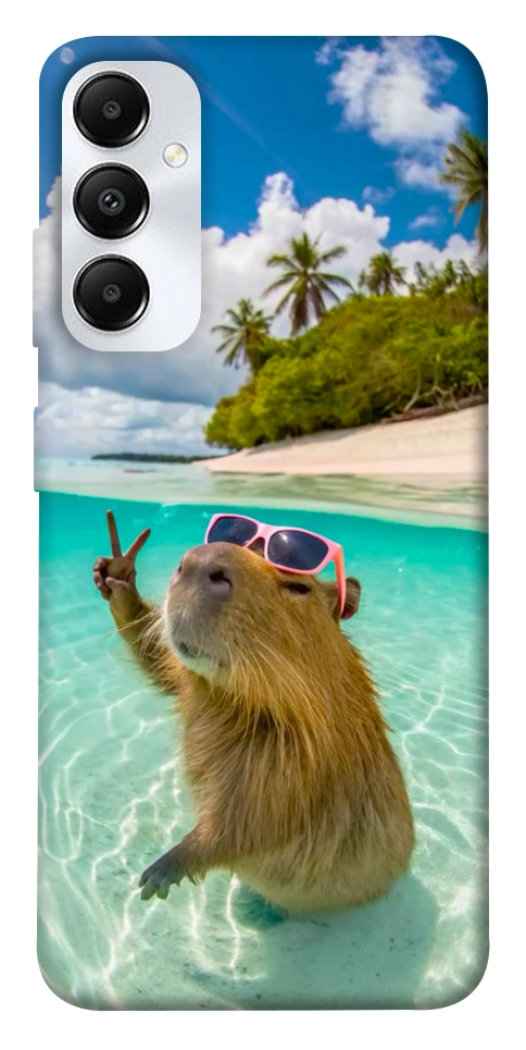 Чехол Сapybara vacation для Galaxy A05s