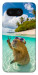 Чехол Сapybara vacation для Google Pixel 8