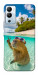 Чехол Сapybara vacation для Infinix Hot 12i