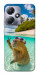 Чохол Сapybara vacation для Infinix Hot 30i