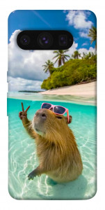 Чехол Сapybara vacation для Google Pixel 8 Pro