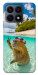 Чехол Сapybara vacation для Huawei Honor X8a