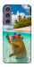 Чехол Сapybara vacation для Galaxy S23 FE