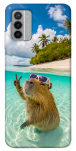 Чехол Сapybara vacation для Nokia G42