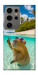Чехол Сapybara vacation для Galaxy S24 Ultra