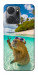 Чехол Сapybara vacation для Huawei Honor X7a