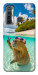Чехол Сapybara vacation для TECNO Camon 17