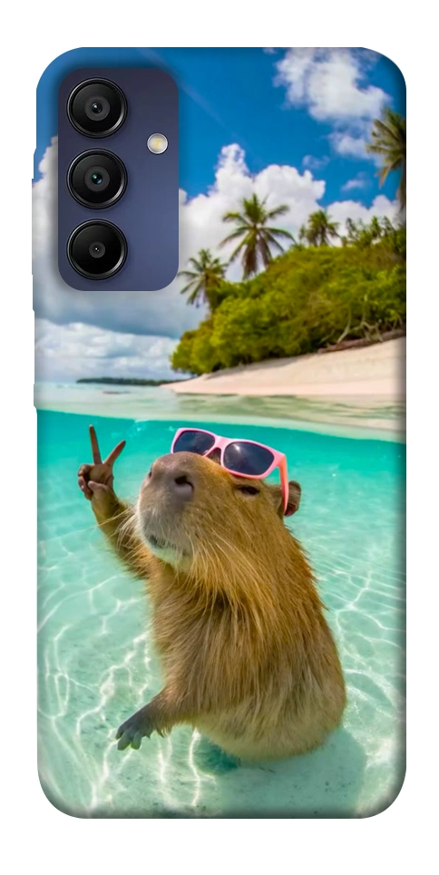 Чехол Сapybara vacation для Galaxy A15