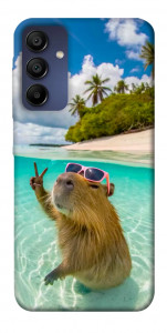 Чехол Сapybara vacation для Samsung Galaxy A15