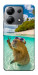 Чехол Сapybara vacation для Xiaomi Redmi Note 13 4G