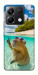 Чохол Сapybara vacation для Xiaomi Poco X6