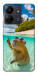 Чехол Сapybara vacation для Xiaomi Poco C65