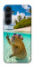 Чехол Сapybara vacation для Galaxy A35
