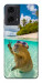 Чехол Сapybara vacation для Motorola Moto G24