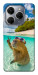 Чохол Сapybara vacation для TECNO Spark 20 Pro