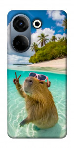 Чехол Сapybara vacation для TECNO Camon 20 Pro (CK7n)