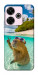 Чехол Сapybara vacation для Xiaomi Redmi 13 4G
