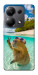 Чохол Сapybara vacation для Xiaomi Redmi Note 13 Pro 5G