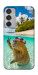 Чохол Сapybara vacation для Galaxy M35 5G