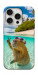 Чехол Сapybara vacation для iPhone 16 Pro
