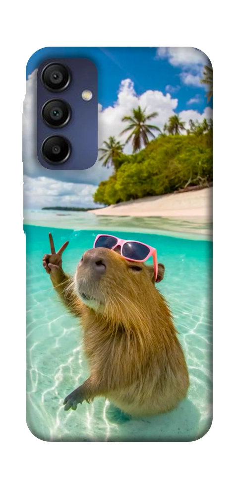 Чехол Сapybara vacation для Galaxy A16 5G