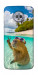 Чехол Сapybara vacation для Motorola Moto G6 Plus