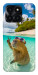 Чохол Сapybara vacation для Huawei Honor X6a