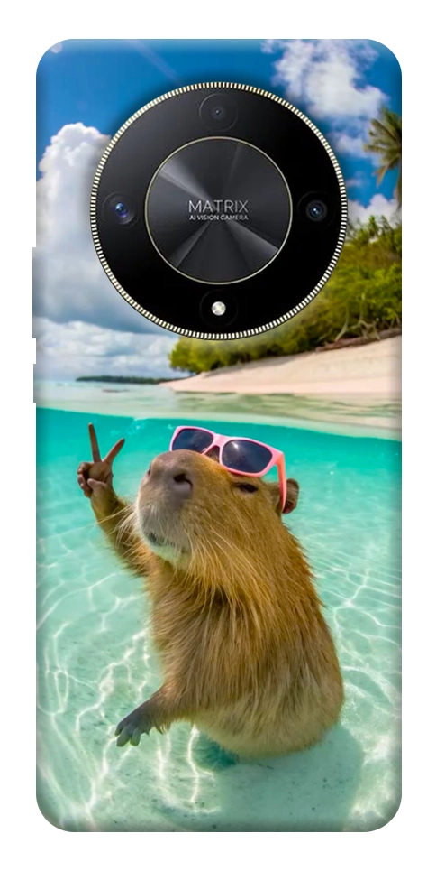 Чехол Сapybara vacation для Huawei Magic6 Lite