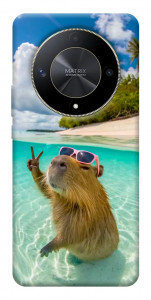 Чехол Сapybara vacation для Huawei Magic6 Lite