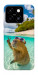 Чохол Сapybara vacation для ZTE Blade A55 4G