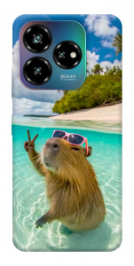 Чохол Сapybara vacation для ZTE Nubia V60