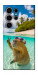 Чехол Сapybara vacation для Galaxy S25 Ultra