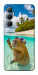 Чехол Сapybara vacation для Realme C65 4G