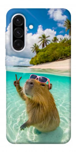 Чехол Сapybara vacation для Galaxy A56 5G