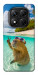 Чехол Сapybara vacation для Xiaomi Redmi Note 14 Pro 5G