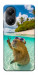 Чехол Сapybara vacation для Xiaomi Poco X7 Pro