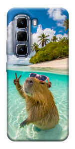 Чохол Сapybara vacation для Infinix Hot 50 Pro