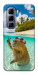 Чехол Сapybara vacation для Infinix Hot 50 Pro