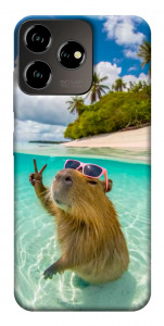 Чохол Сapybara vacation для ZTE Blade V50 Design 4G