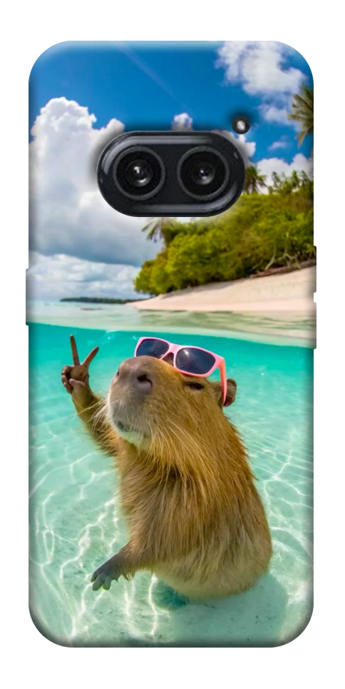 Чохол Сapybara vacation для Nothing Phone (2a)
