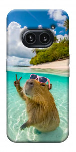 Чохол Сapybara vacation для Nothing Phone (2a)