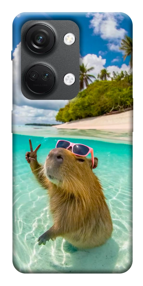 Чехол Сapybara vacation для OnePlus Nord 3