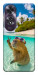 Чехол Сapybara vacation для Oppo A60 4G