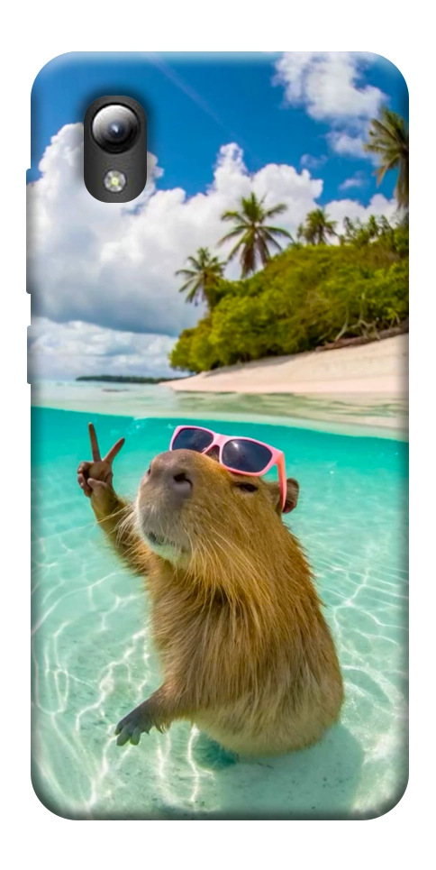 Чехол Сapybara vacation для ZTE Blade A3 (2019)