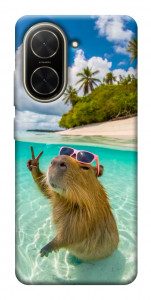 Чохол Сapybara vacation для Xiaomi Poco C71