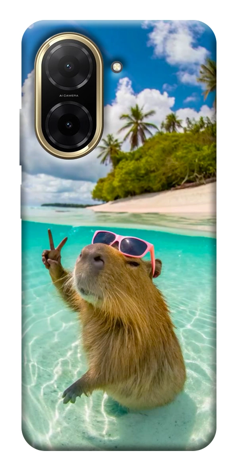 Чехол Сapybara vacation для Xiaomi Redmi A5