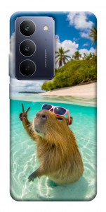 Чохол Сapybara vacation для Realme C75x