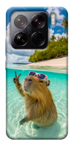 Чохол Сapybara vacation для Xiaomi 15 Pro